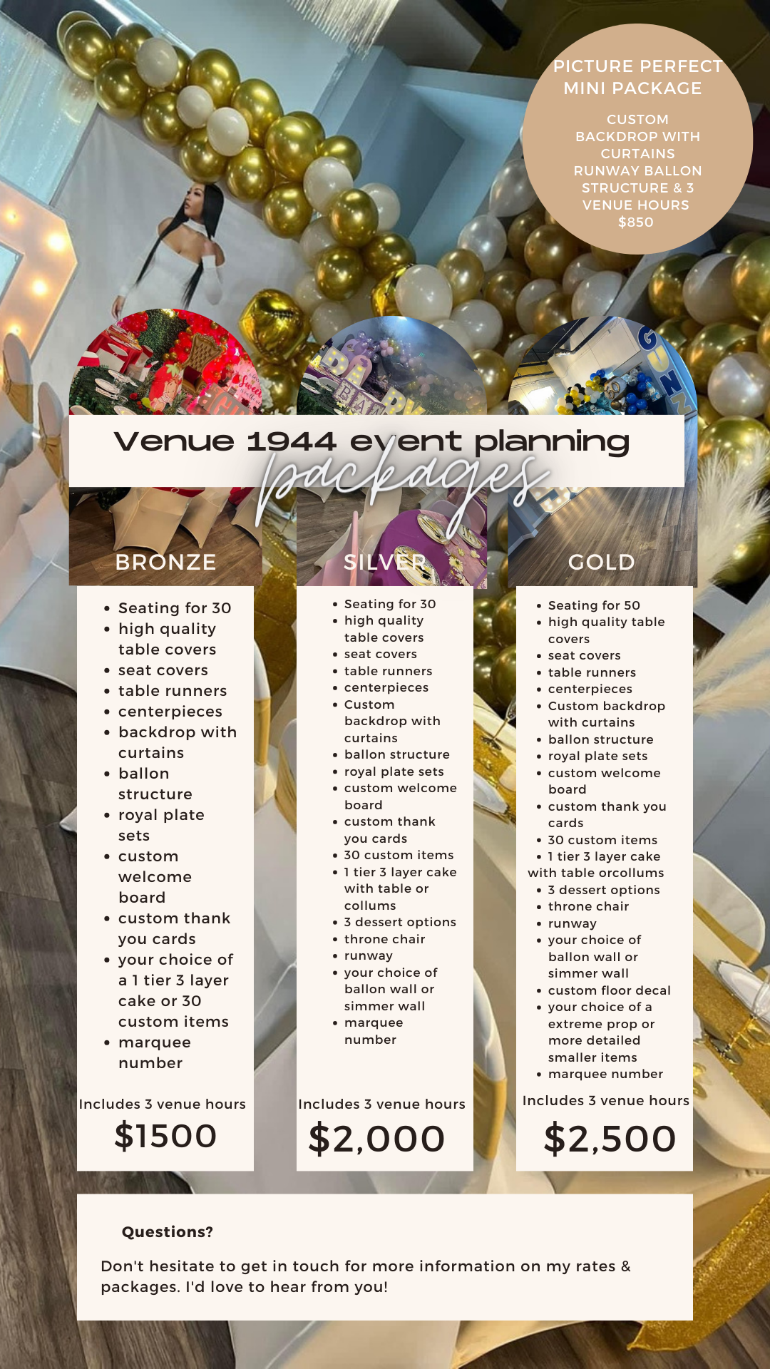 Party packages