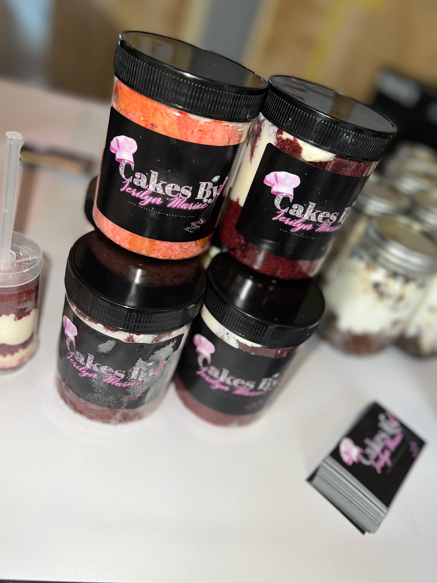 Famous cake jars