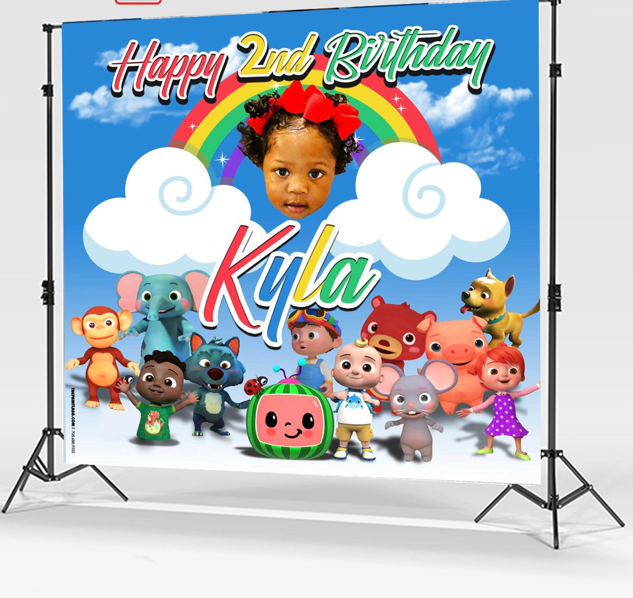 Custom backdrop